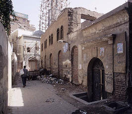 Facade of Rambam synagogue 